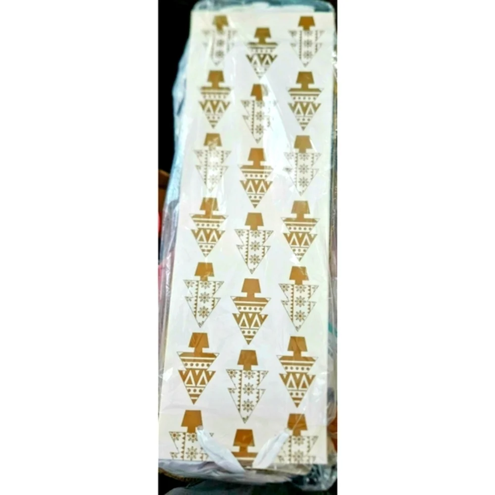 Gold Bottle Gift Bags with Tissue Paper